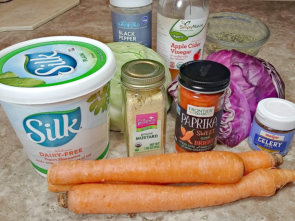 low sodium coleslaw ingredients