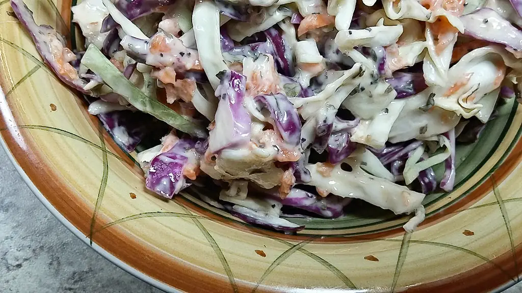 low sodium coleslaw nothing but yum