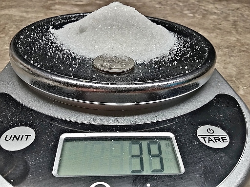39 grams of sugar