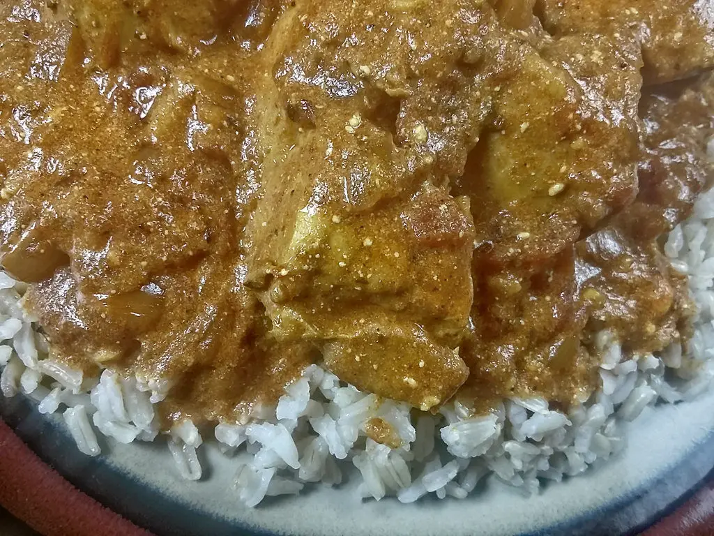low sodium indian butter chicken in creamy spicy sauce
