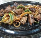 Low Sodium Garlic Steak Zucchini Noodles