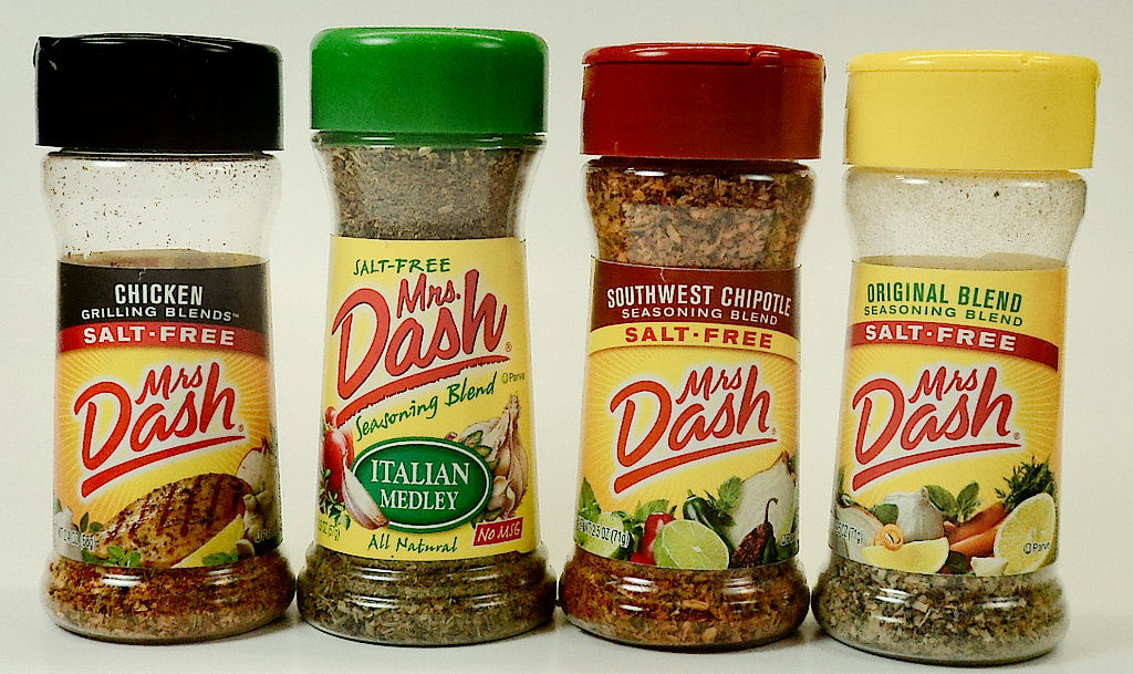 start a low sodium diet with mrs dash seasoning