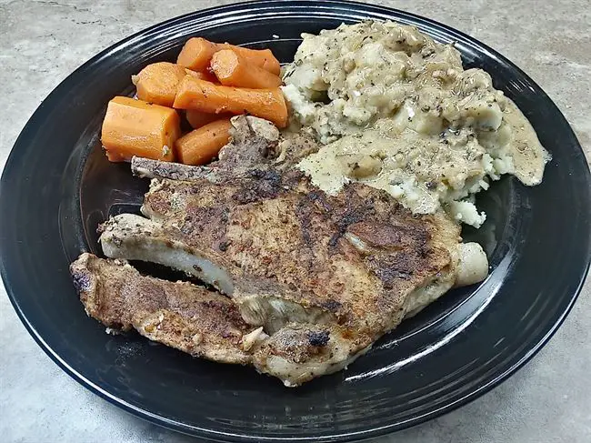 instant pot pork chop mashed potatoes and carrots