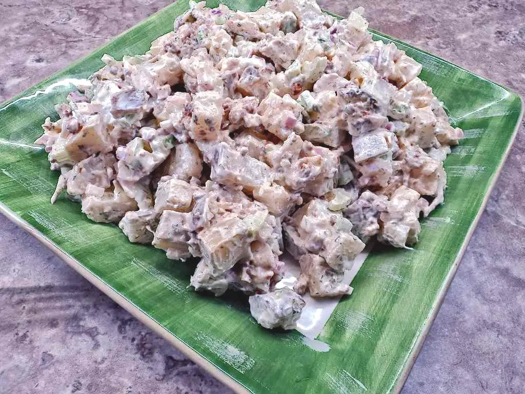 low sodium baked potato salad