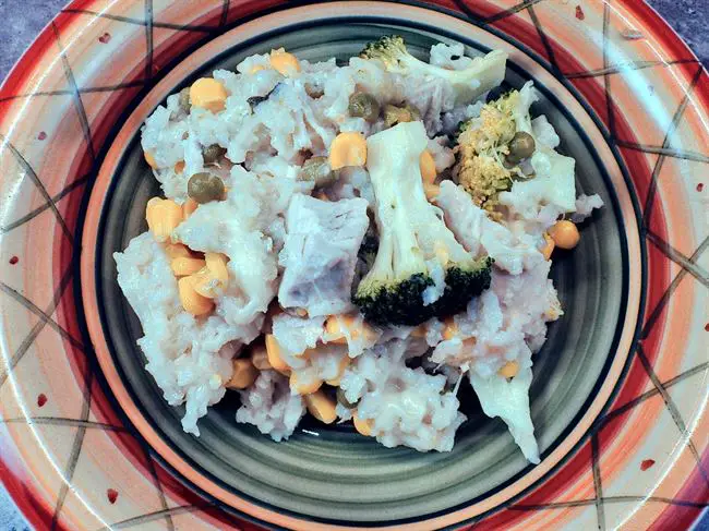 low sodium chicken rice vegetable medley