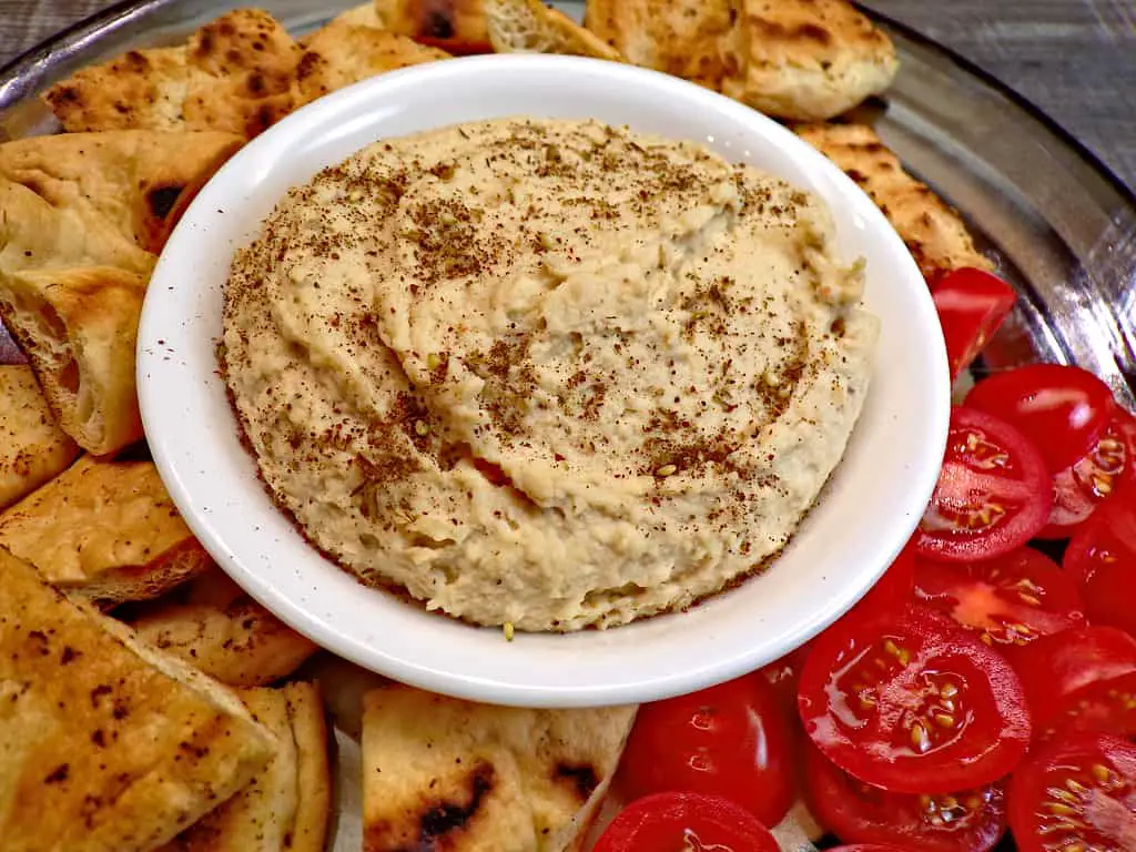 Low sodium hummus