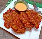 Easy Low Sodium Onion Fritters