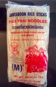 Pad Thai rice noodles