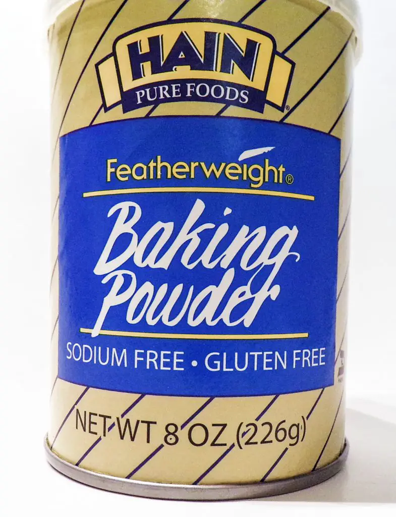 Hain Pure Foods no sodium baking powder