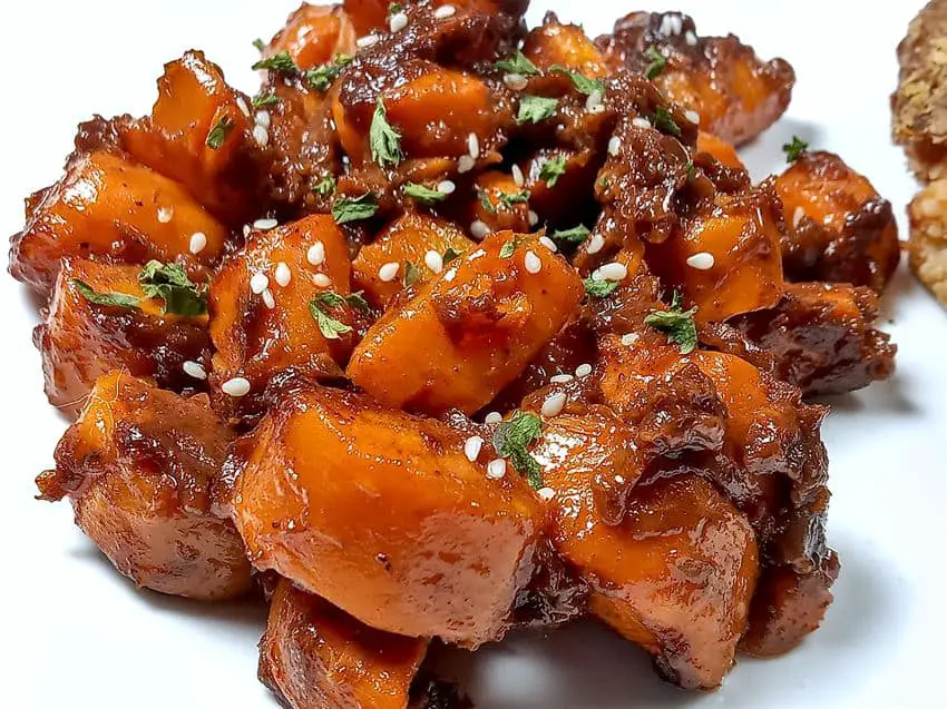 Low sodium candied carrots