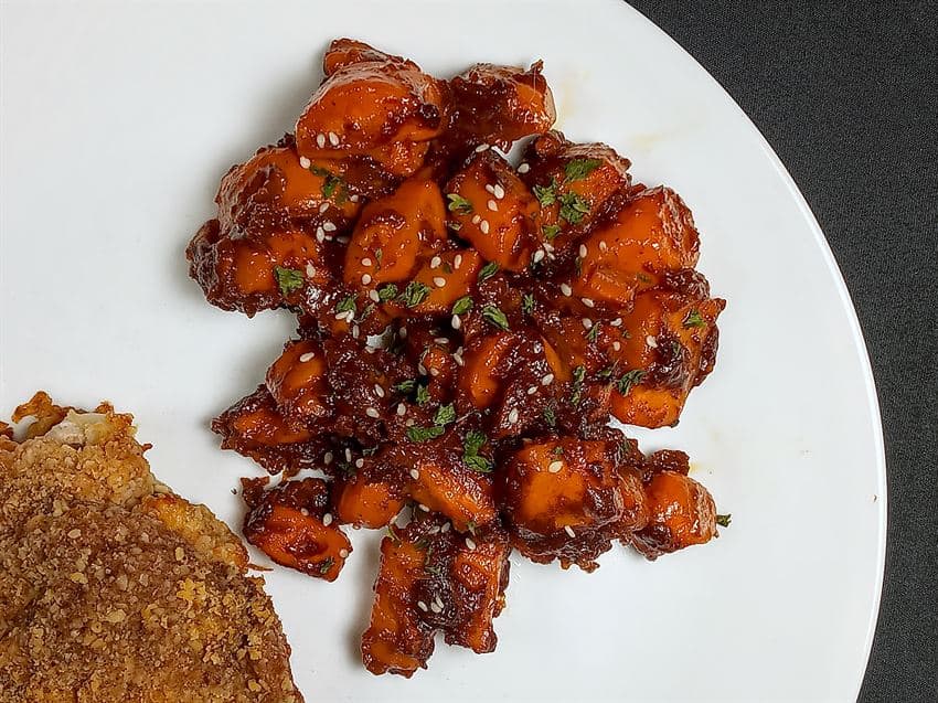 Low sodium candied carrots pair with almost anything