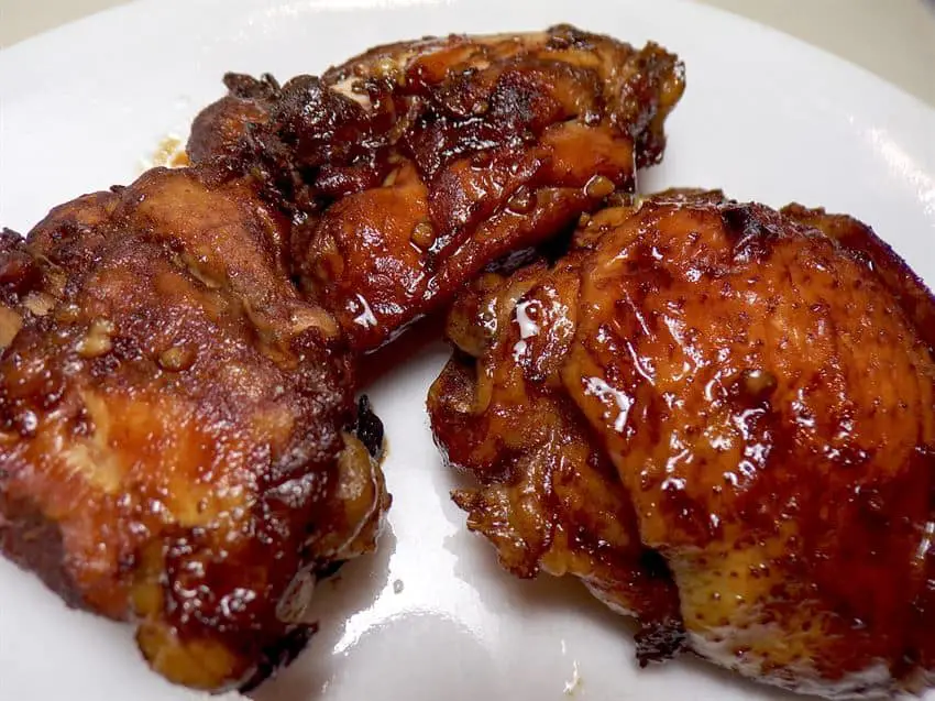 Low Sodium Savory Honey Baked Chicken Thighs - Tasty, Healthy Heart Recipes