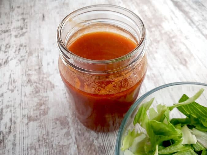 Loso French dressing made in minutes