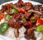 Low Sodium Pepper Chicken Stir Fry