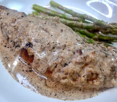 Low Sodium Creamy Garlic Chicken Breast