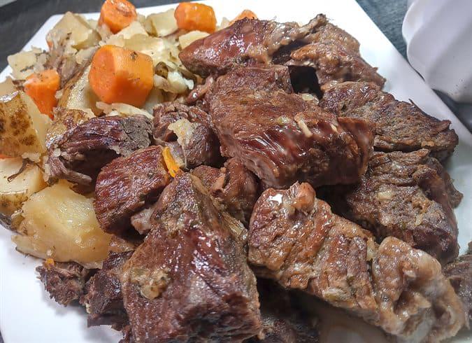 Beef potatoes carrots Instant Pot version