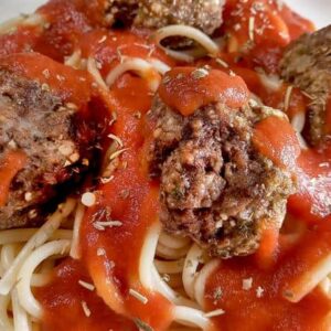 Low Sodium Italian Meatballs