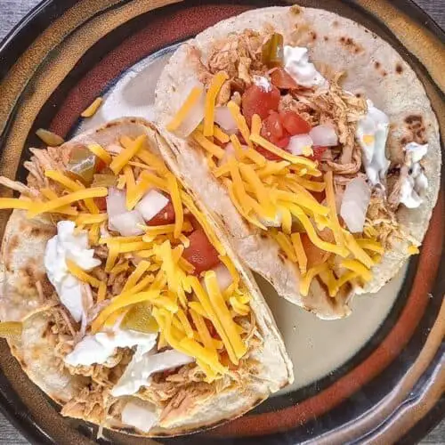 Spicy taco shredded chicken low sodium