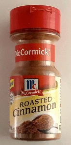 Roasted Cinnamon Ingredients
