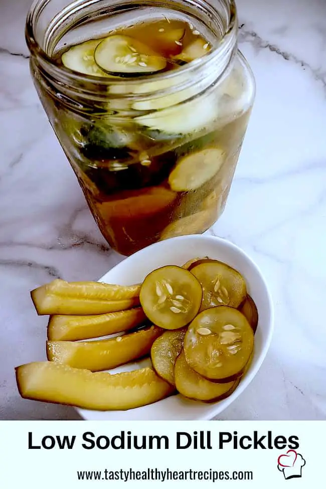 Low sodium dill pickles Pin