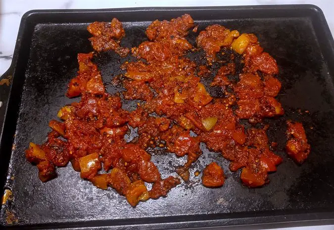 Drying tomatoes