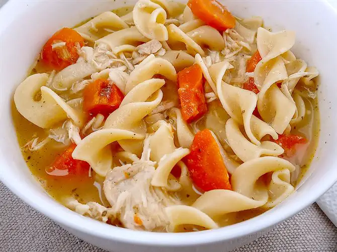 Low Sodium Chicken Noodle Soup Tasty Healthy Heart Recipes