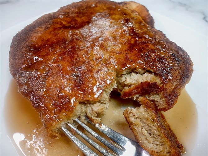 Have a bite of crispy french toast