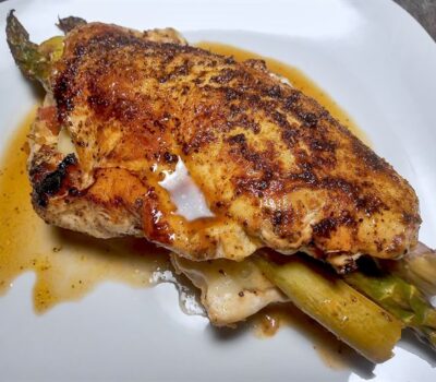 Low Sodium Asparagus Stuffed Chicken Breast