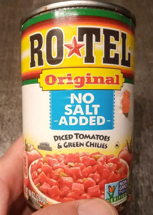 Rotel no salt added tomatoes