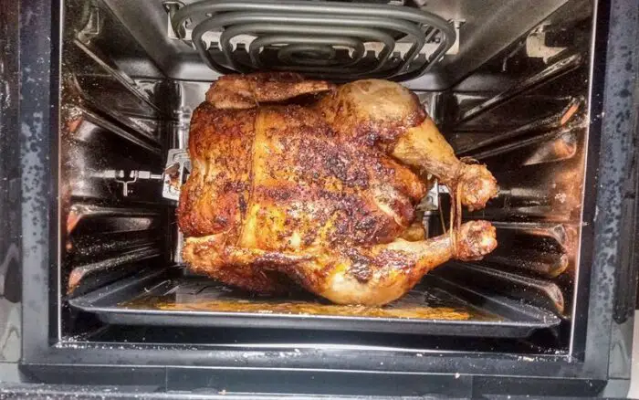 Rotisserie chicken in air fryer