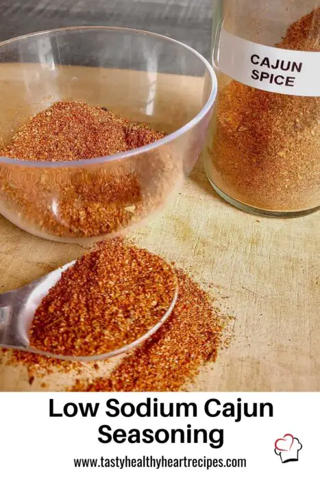 Low Sodium Cajun Seasoning Pin