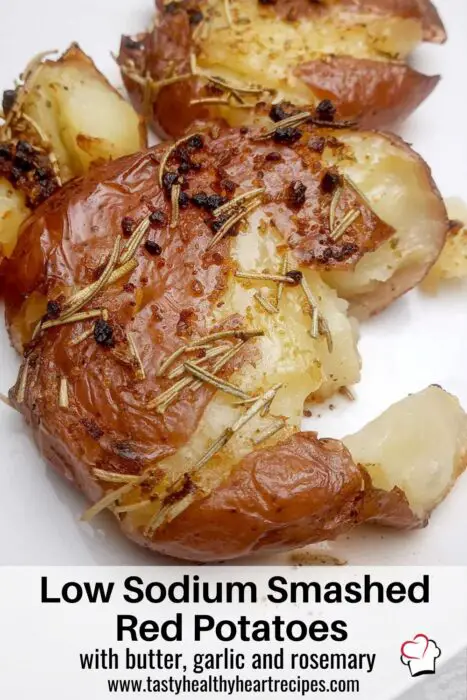 Low Sodium Smashed Red Potatoes Pin