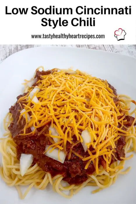 Low Sodium Cincinnati Style Chili PIN