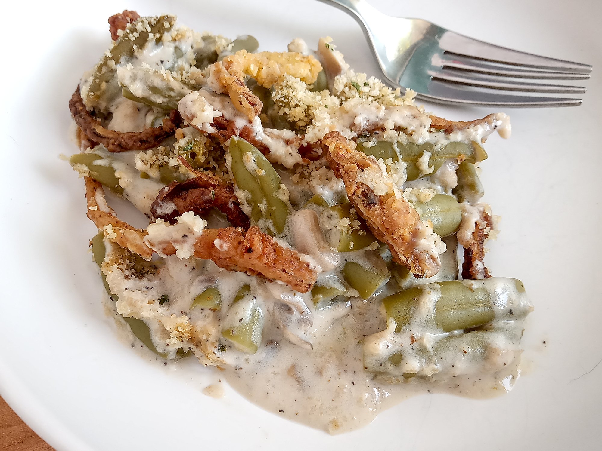 Low Sodium Green Bean Casserole Featured image