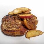 Low Sodium Pork Chops Apples and Onions featured