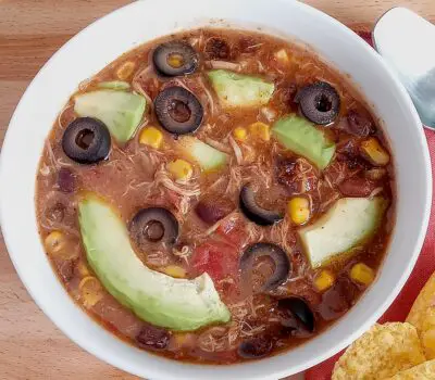 Low Sodium Chicken Taco Soup
