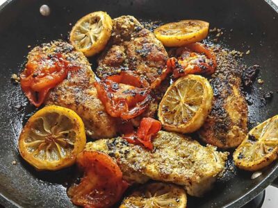 Easy Low Sodium Lemon Pepper Chicken Recipe