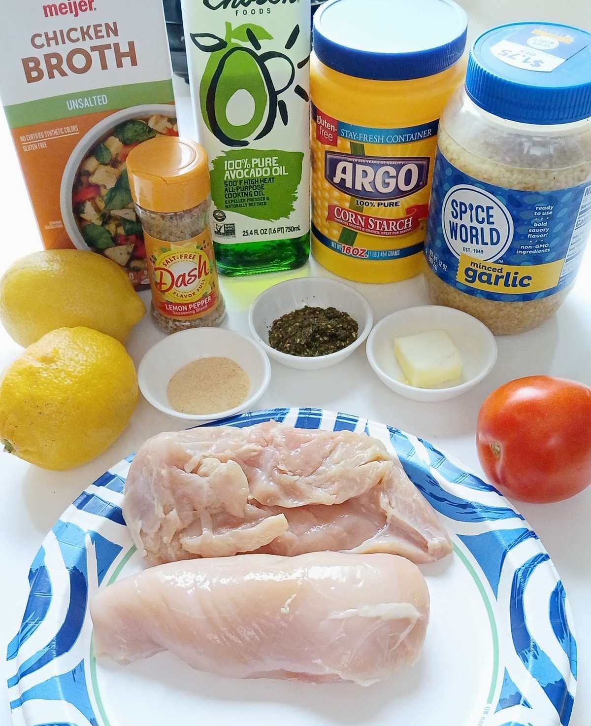 Low Sodium Lemon pepper chicken seasoning ingredients