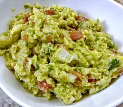 Low Sodium Guacamole