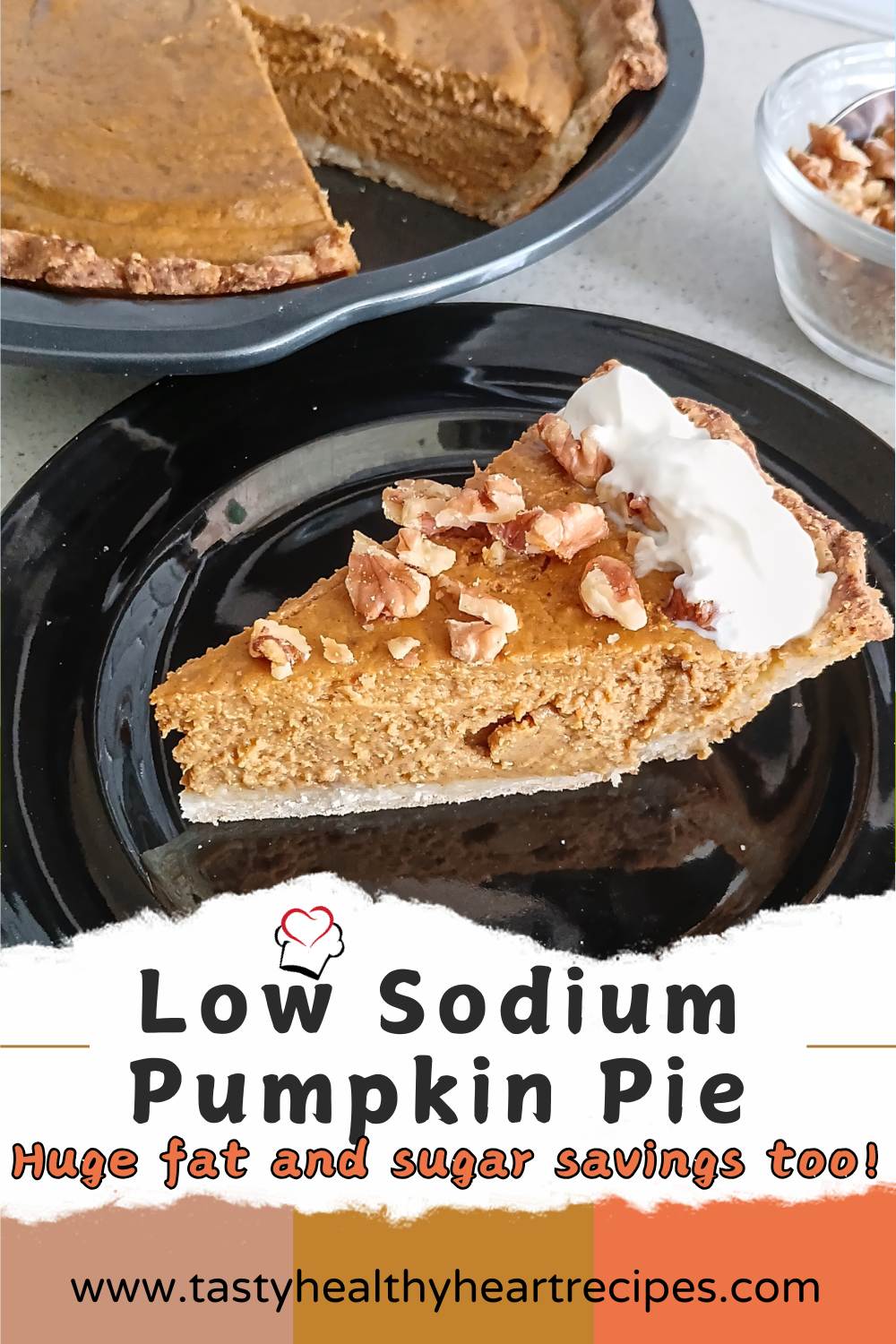 Low sodium pumpkin pie Pin a