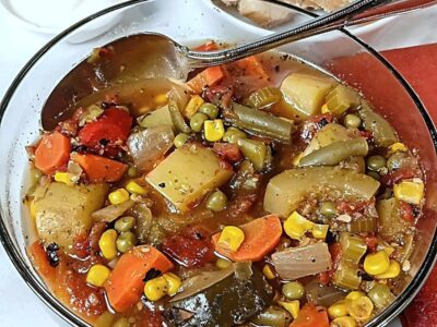 Low Sodium Vegetable Soup Recipe