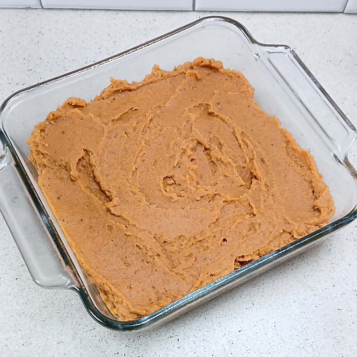 Process shot 4 low sodium sweet potato casserole