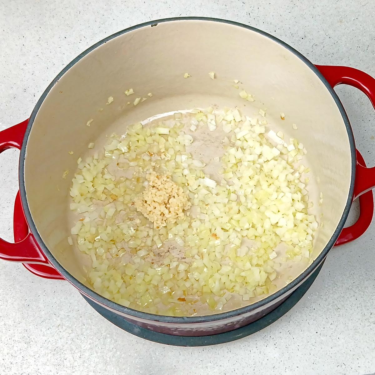 low sodium pumpkin soup process shot 1