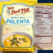 Bob's Red Mill Polenta product shot.