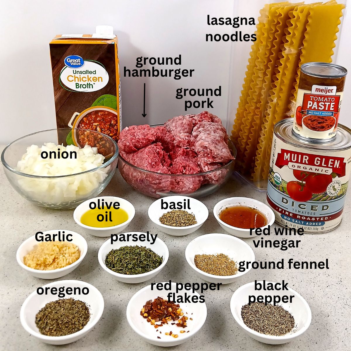 Low sodium lasagna soup ingredients